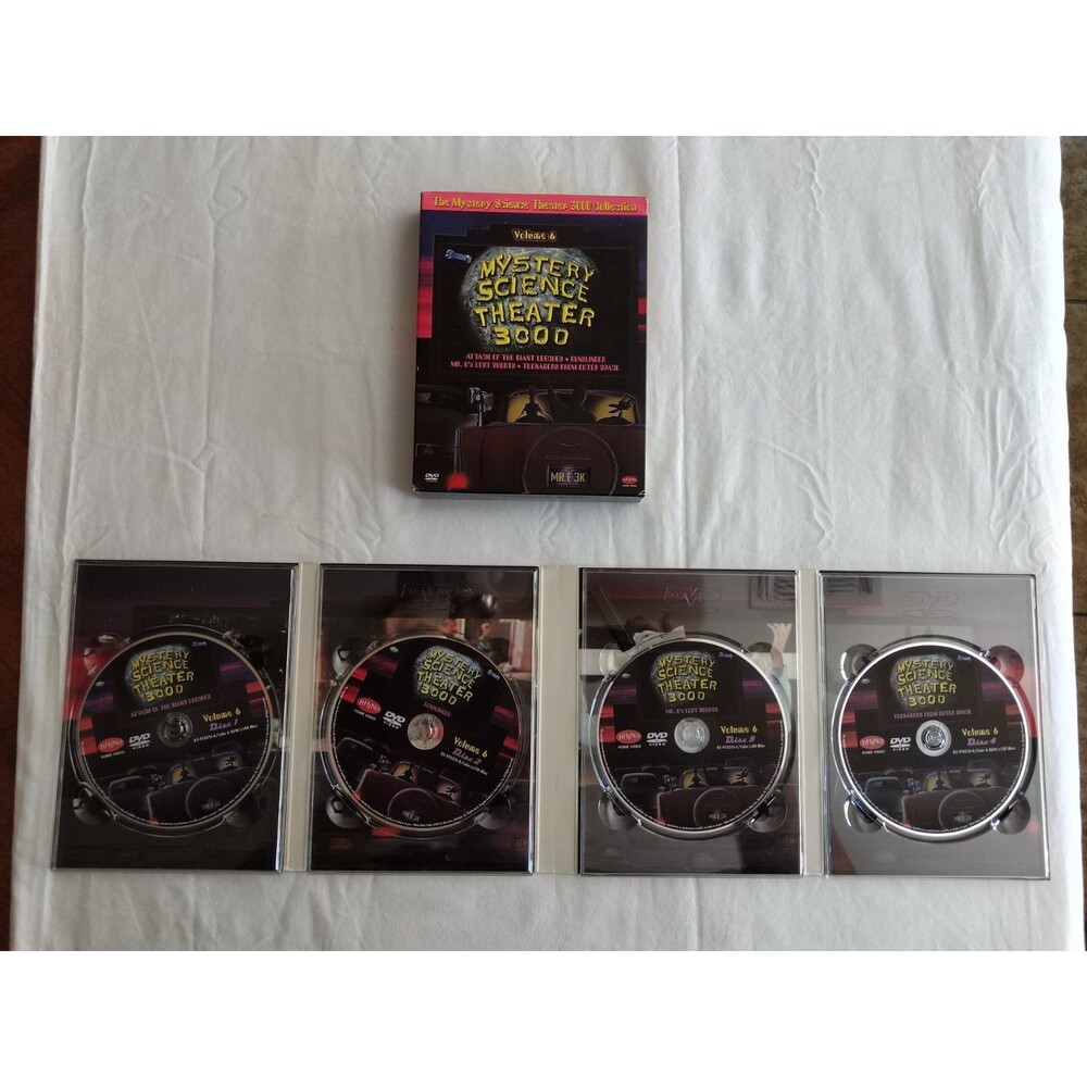 Mystery Science Theater 3000 Collection Volume 6 4-DVD Set Attack Of Giant Leech